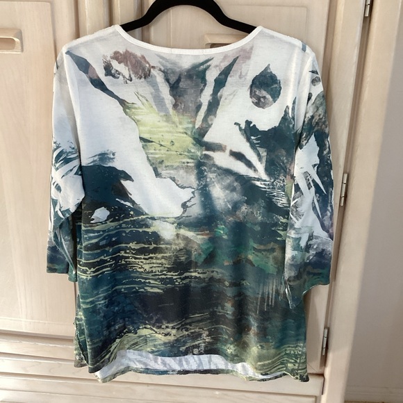 Sequined Coldwater creek top - Picture 3 of 10